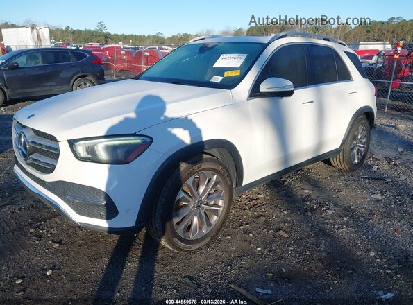 4JGFB5KB0NA690166 2022 MERCEDES-BENZ GLE 450 White Przód lewy