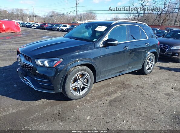 4JGFB5KB2NA686345 2022 MERCEDES-BENZ GLE 450 Черный Передняя левая четверть