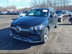 2022 Mercedes-benz Gle 450 4matic Черный vin: 4JGFB5KB2NA686345