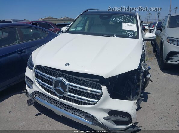 4JGFB5KB7RB123906 2024 MERCEDES-BENZ GLE 450 White Widok zestawu wskaźników