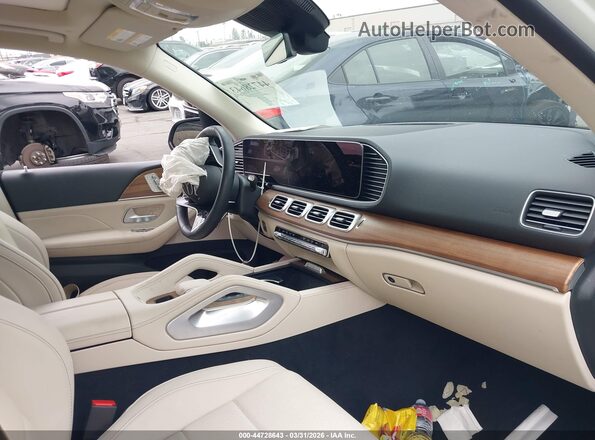 4JGFB5KB7RB123906 2024 MERCEDES-BENZ GLE 450 White Widok wnętrza z przodu
