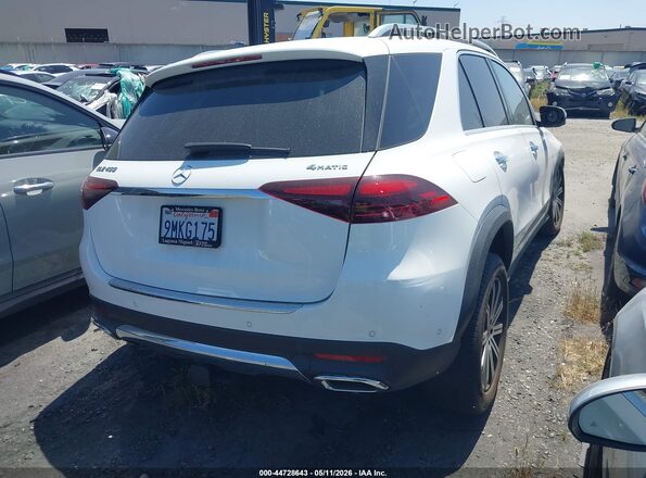 4JGFB5KB7RB123906 2024 MERCEDES-BENZ GLE 450 White Tył prawy