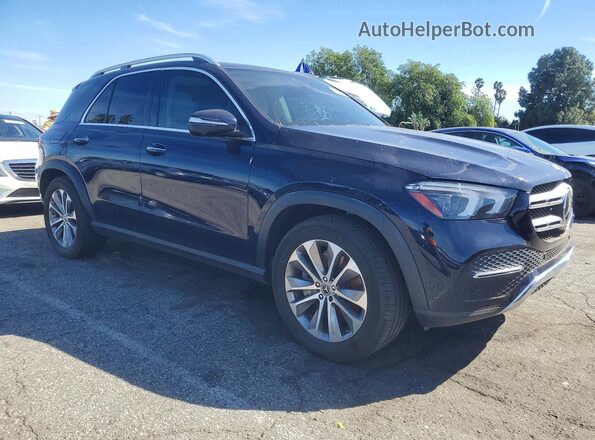 4JGFB5KBXNA628399 2022 MERCEDES-BENZ GLE Синий Передняя правая четверть
