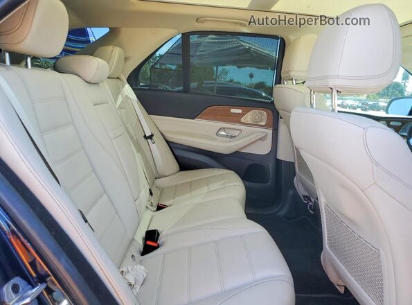 4JGFB5KBXNA628399 2022 MERCEDES-BENZ GLE Синий Вид задней части салона