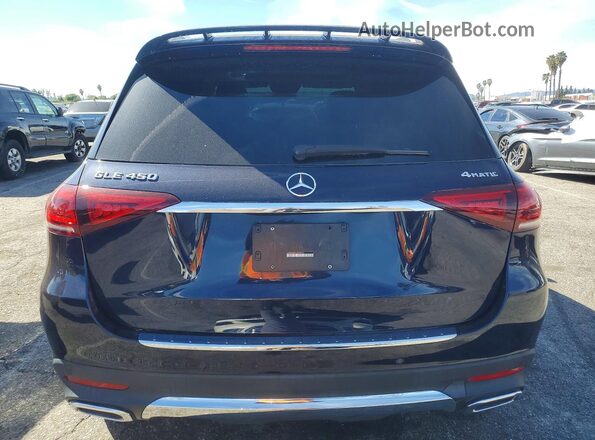 4JGFB5KBXNA628399 2022 MERCEDES-BENZ GLE Синий Вид сзади