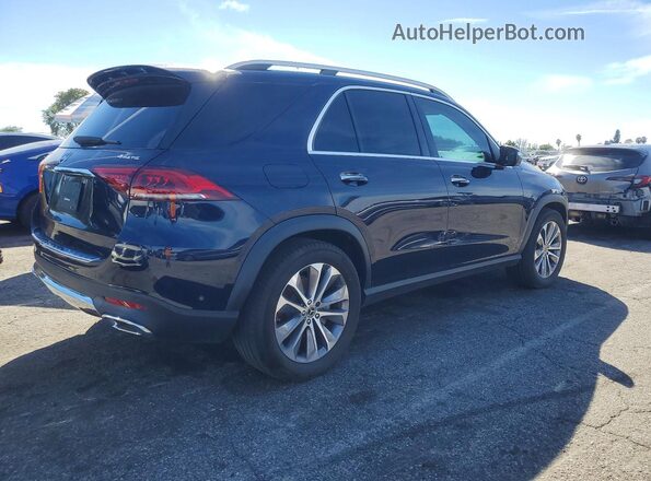 4JGFB5KBXNA628399 2022 MERCEDES-BENZ GLE Синий Задняя правая четверть