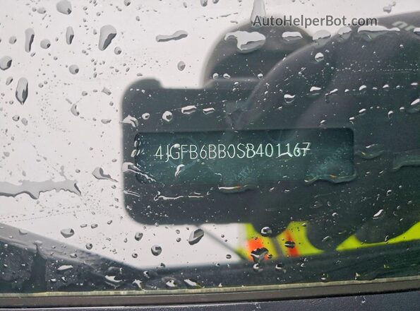 4JGFB6BB0SB401167 2025 MERCEDES-BENZ GLE Серебряный Вид наклейки с VIN-кодом