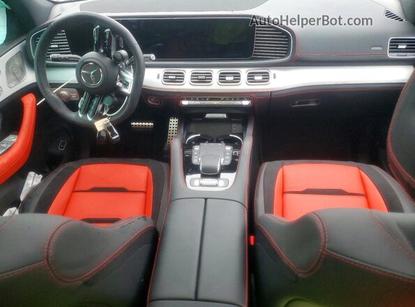 4JGFB6BB0SB401167 2025 MERCEDES-BENZ GLE Серебряный Вид панели приборов
