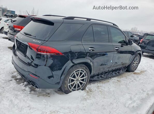 4JGFB6BE6MA502085 2021 MERCEDES-BENZ GLE Черный Задняя правая четверть