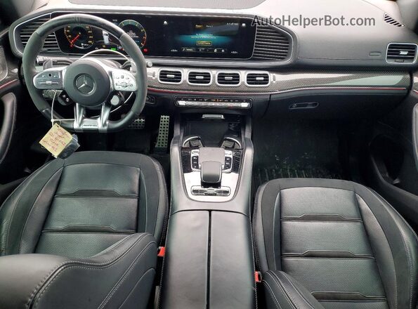 4JGFB6BE6MA502085 2021 MERCEDES-BENZ GLE Черный Вид панели приборов