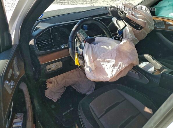4JGFB8KB4NA808897 2022 MERCEDES-BENZ GLE Белый Вид панели приборов