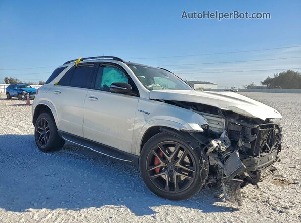 4JGFB8KB4NA808897 2022 MERCEDES-BENZ GLE Белый Передняя правая четверть