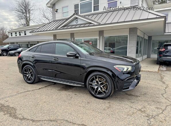 4JGFD6BB0MA194508 2021 MERCEDES-BENZ GLE Черный Передняя левая четверть