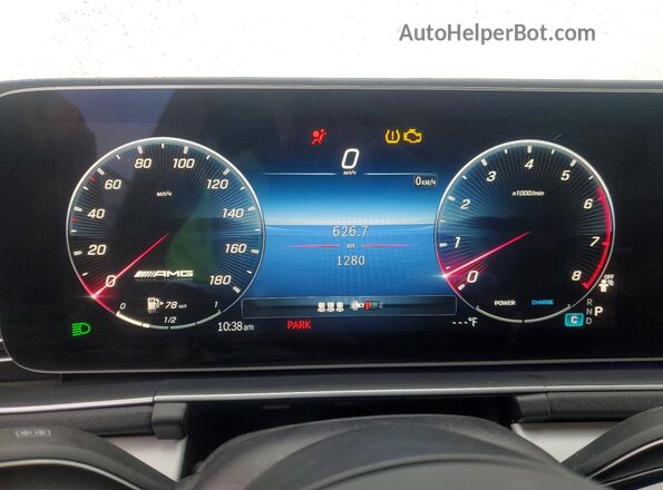 4JGFD6BB3SB399800 2025 MERCEDES-BENZ GLE Черный Вид щитка приборов