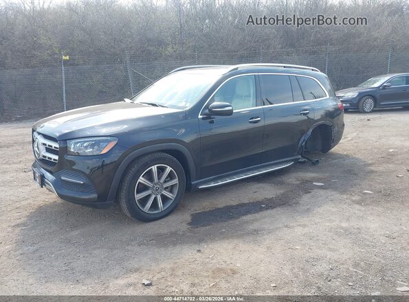 4JGFF5KE1LA215413 2020 MERCEDES-BENZ GLS 450 Черный Передняя левая четверть
