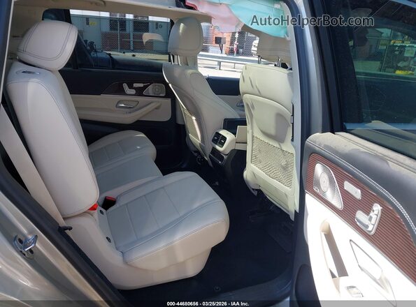 4JGFF5KE2MA526219 2021 MERCEDES-BENZ GLS 450 Gold Widok naklejki z numerem VIN