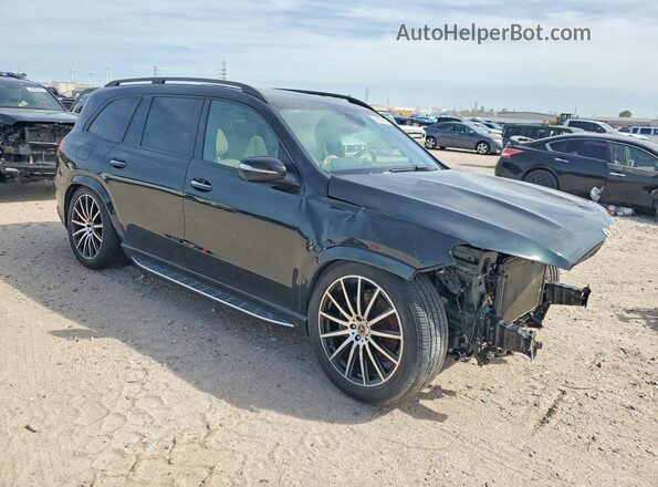 4JGFF5KE3SB284595 2025 MERCEDES-BENZ GLS Зеленый Передняя правая четверть