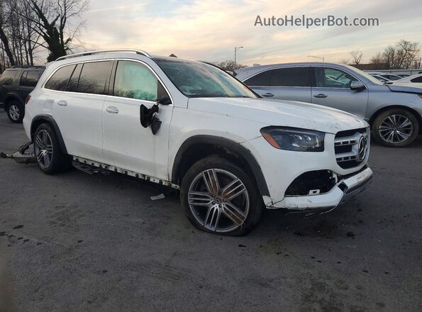 4JGFF5KEXMA576625 2021 MERCEDES-BENZ GLS Белый Передняя правая четверть