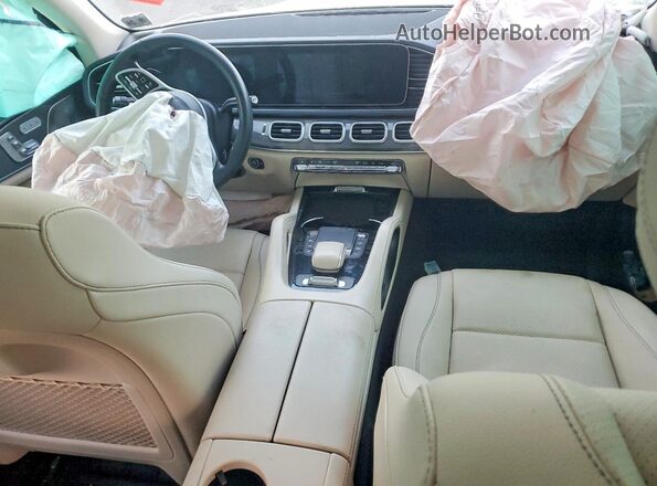 4JGFF5KEXMA576625 2021 MERCEDES-BENZ GLS Белый Вид панели приборов