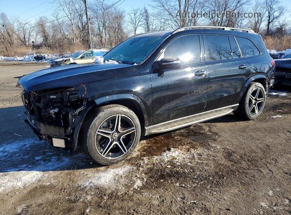 4JGFF5KEXPA856520 2023 MERCEDES-BENZ GLS Black Առջևի ձախ երեք քառորդ տեսարան