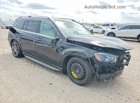 4JGFF5KEXPB011001 2023 MERCEDES-BENZ GLS Черный Передняя правая четверть
