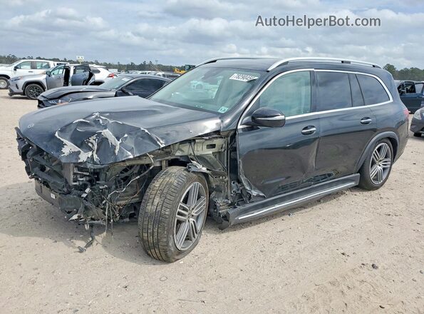 4JGFF5KEXPB011001 2023 MERCEDES-BENZ GLS Черный Передняя левая четверть