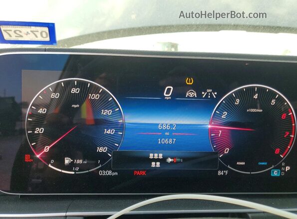 4JGFF5KEXSB275666 2025 MERCEDES-BENZ GLS Серый Вид щитка приборов