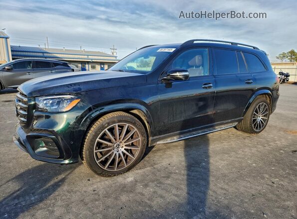 4JGFF8FE1RB135849 2024 MERCEDES-BENZ GLS Зеленый Передняя левая четверть