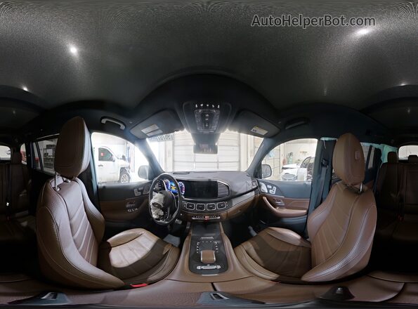 4JGFF8FE1RB135849 2024 MERCEDES-BENZ GLS Зеленый Панорамный вид салона 360°