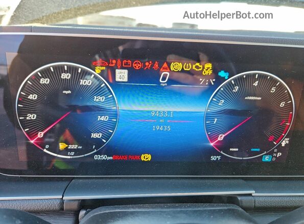 4JGFF8FE1RB135849 2024 MERCEDES-BENZ GLS Зеленый Вид щитка приборов