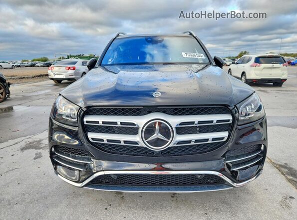 4JGFF8GE2MA465030 2021 MERCEDES-BENZ GLS Black Widok z przodu
