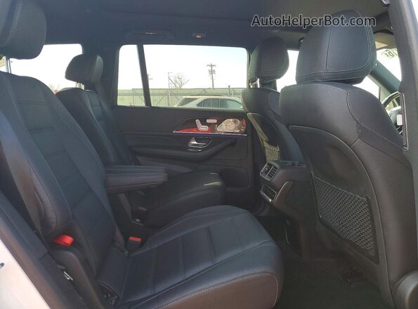 4JGFF8GE2MA487612 2021 MERCEDES-BENZ GLS Белый Вид задней части салона