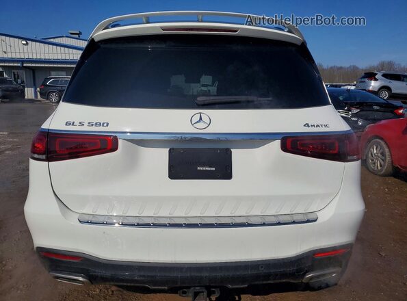 4JGFF8GE2MA487612 2021 MERCEDES-BENZ GLS Белый Вид сзади