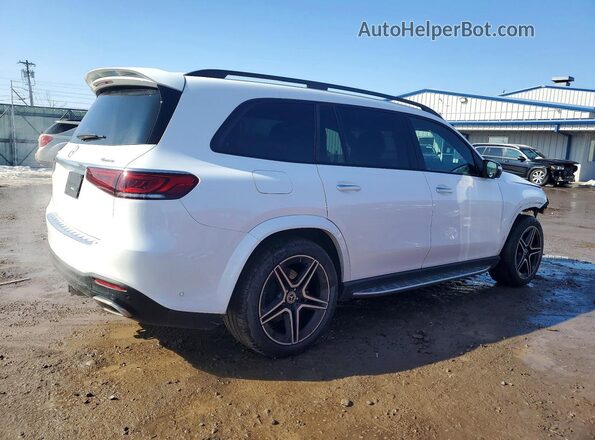 4JGFF8GE2MA487612 2021 MERCEDES-BENZ GLS Белый Задняя правая четверть
