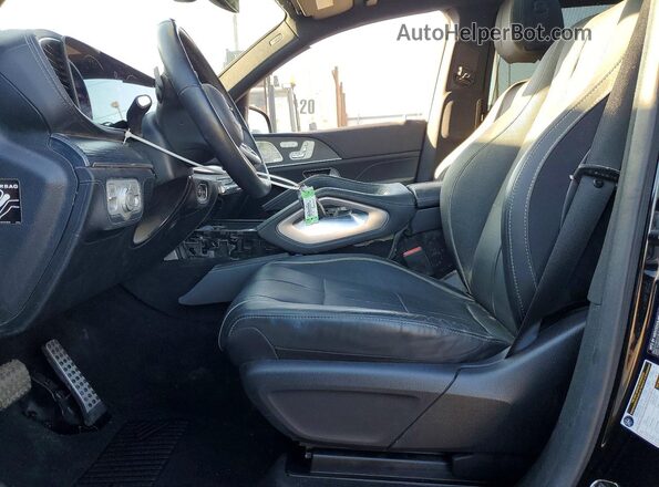 4JGFF8GE3MA441786 2021 MERCEDES-BENZ GLS Черный Вид салона спереди
