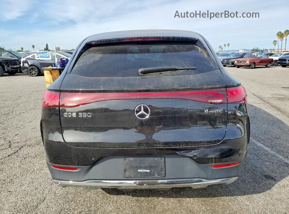 4JGGM1CB7PA035592 2023 MERCEDES-BENZ EQE Черный Вид сзади