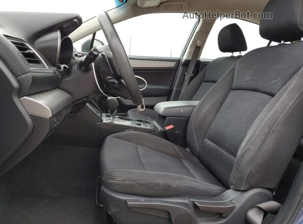 4S3BNAA66J3044541 2018 SUBARU LEGACY Синий Вид салона спереди