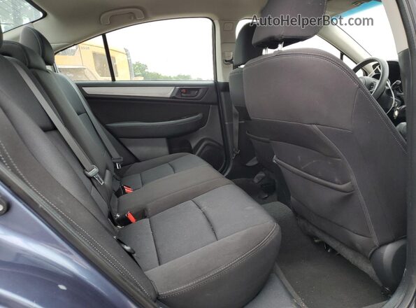 4S3BNAA66J3044541 2018 SUBARU LEGACY Синий Вид задних сидений
