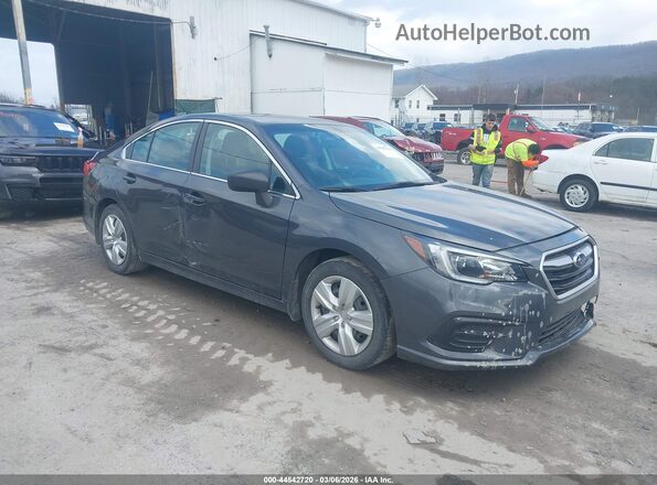 4S3BNAB60K3007419 2019 SUBARU LEGACY Серый Передняя правая четверть