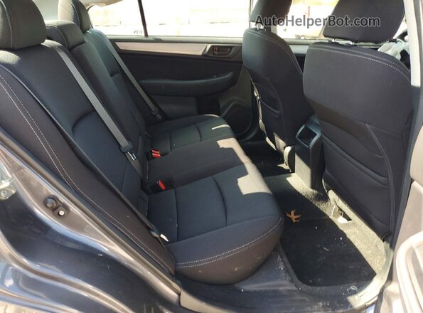 4S3BNAB61K3025833 2019 SUBARU LEGACY Серый Вид задних сидений