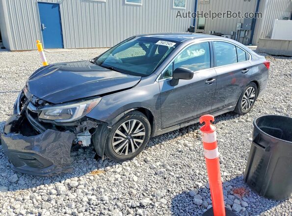 4S3BNAB61K3025833 2019 SUBARU LEGACY Серый Передняя левая четверть