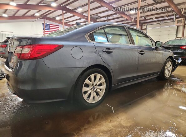 4S3BNAC60H3068843 2017 SUBARU LEGACY Синий Задняя правая четверть