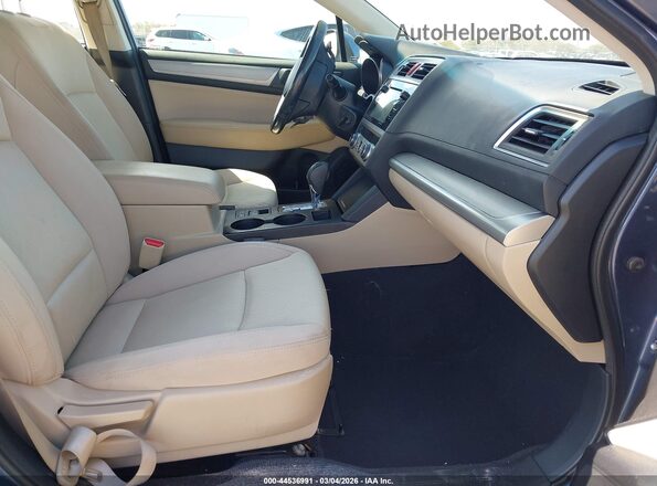 4S3BNAC61G3058045 2016 SUBARU LEGACY Синий Вид салона спереди