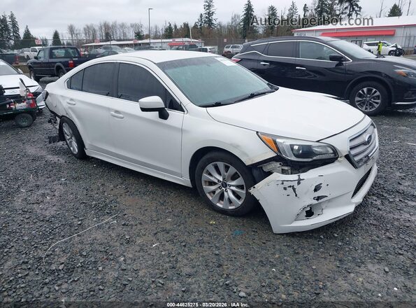 4S3BNAC64H3063578 2017 SUBARU LEGACY Белый Передняя правая четверть