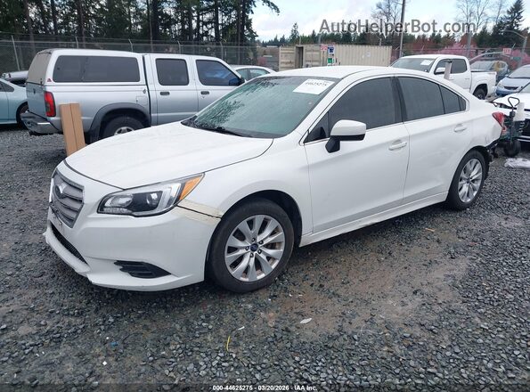4S3BNAC64H3063578 2017 SUBARU LEGACY Белый Передняя левая четверть