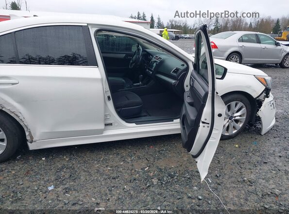 4S3BNAC64H3063578 2017 SUBARU LEGACY Белый Вид салона спереди