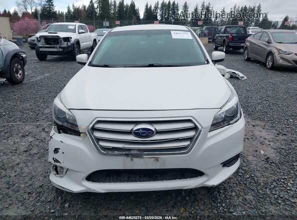 4S3BNAC64H3063578 2017 SUBARU LEGACY Белый Вид задней части салона