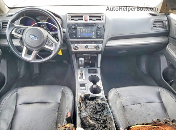 4S3BNAC66H3065140 2017 SUBARU LEGACY Black Dashboard view
