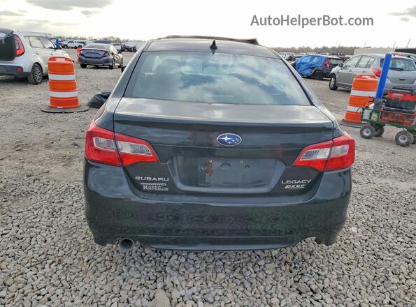 4S3BNAC66H3065140 2017 SUBARU LEGACY Black Rear view
