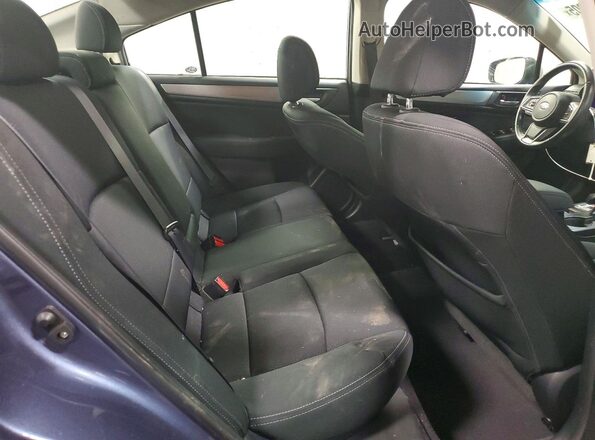 4S3BNAD64J3002168 2018 SUBARU LEGACY Gray Widok tylnych siedzeń